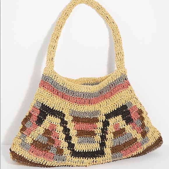 Free People Tropez Straw Crossbody Bag - Picture 3 of 7